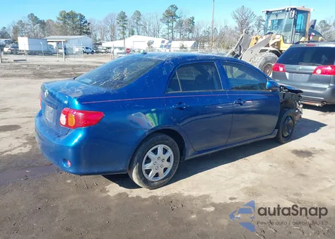 2009 Toyota Corolla Le из США, поврежденный, VIN 1NXBU40E19Z037544